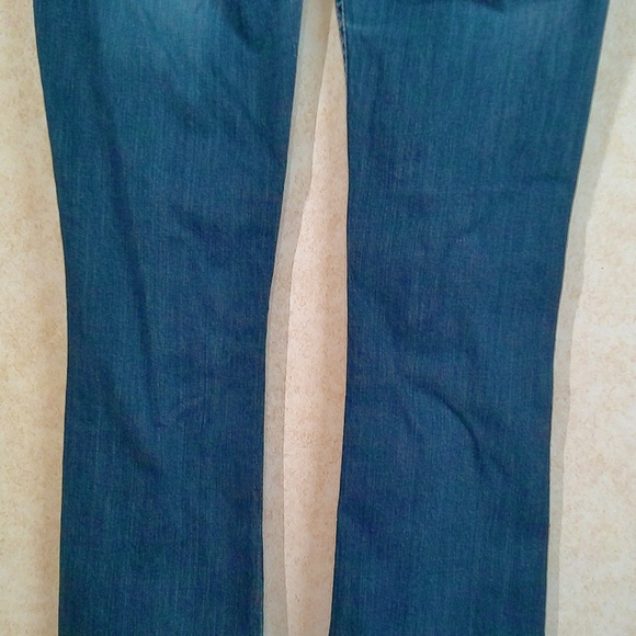 Miss Me Signature Boot Jeans Sequin Rhinestone Pockets Silver Label Sz28/29 NWOT - Picture 10 of 14